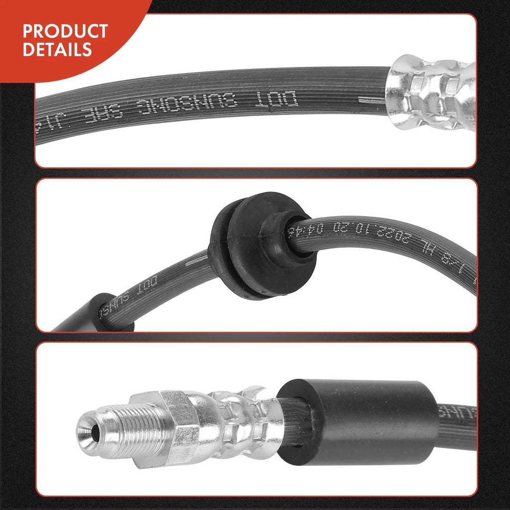 Rear Brake Hydraulic Hose for Fiat 500X Jeep Renegade (2015–2021)