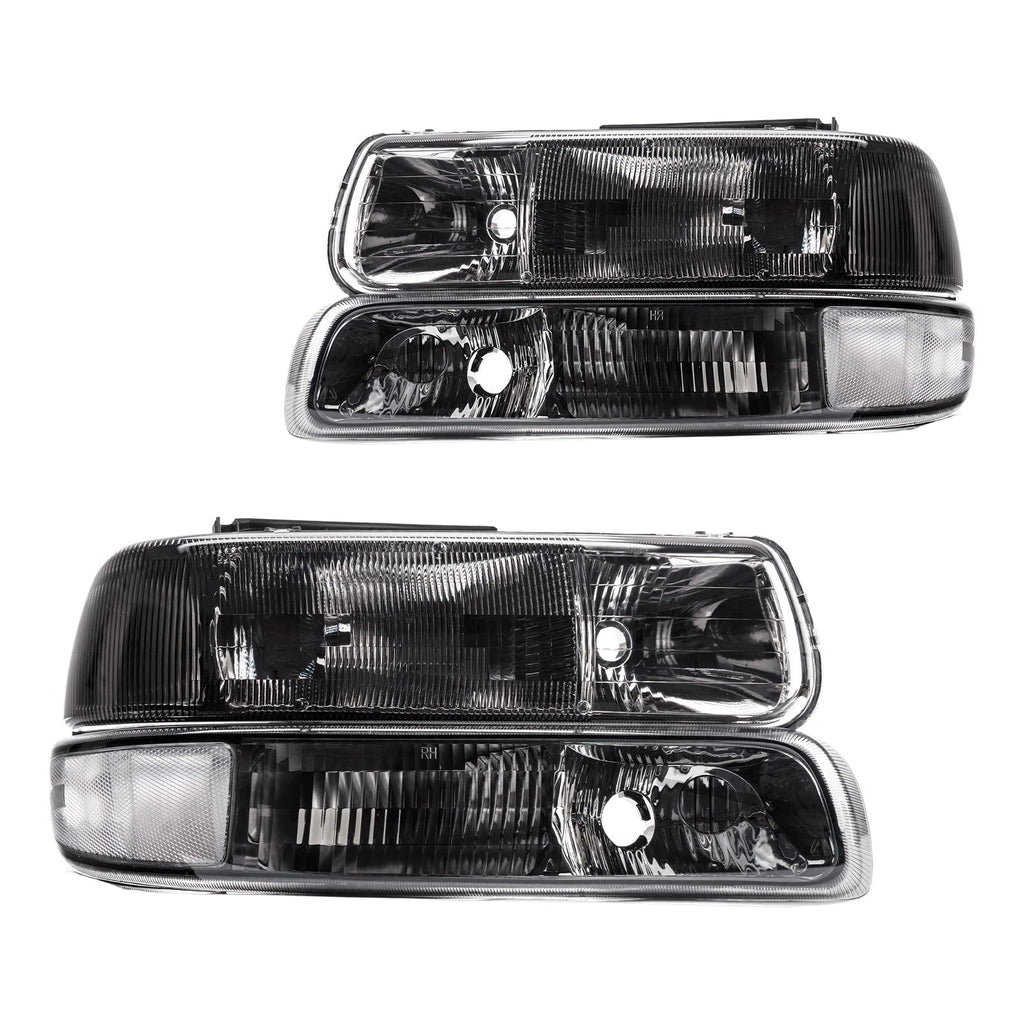 Headlight Assembly with Signal Lights for Chevrolet Silverado 1500 (1999–2002)