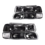 Headlight Assembly with Signal Lights for Chevrolet Silverado 1500 (1999–2002)