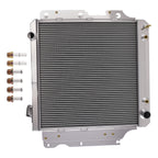 Aluminum Cooling Radiator for Jeep Wrangler (1987–2006) CSF2576 CU2101 4 Row
