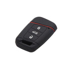 Black Silicone 3 Button Key Cover for Volkswagen 