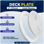 6" Round Inspection Deck Plate Hatch for Marine