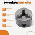 3 Jaw Chuck for K11 80mm Lathe (Self Centering)