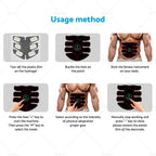 Wireless EMS Muscle Stimulator for Abdominal Trainer (Fitness)