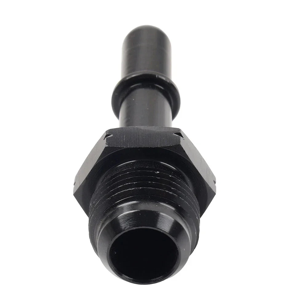 8AN Male to 3/8" Male SAE Quick-Disconnect EFI Fuel Rail Fitting