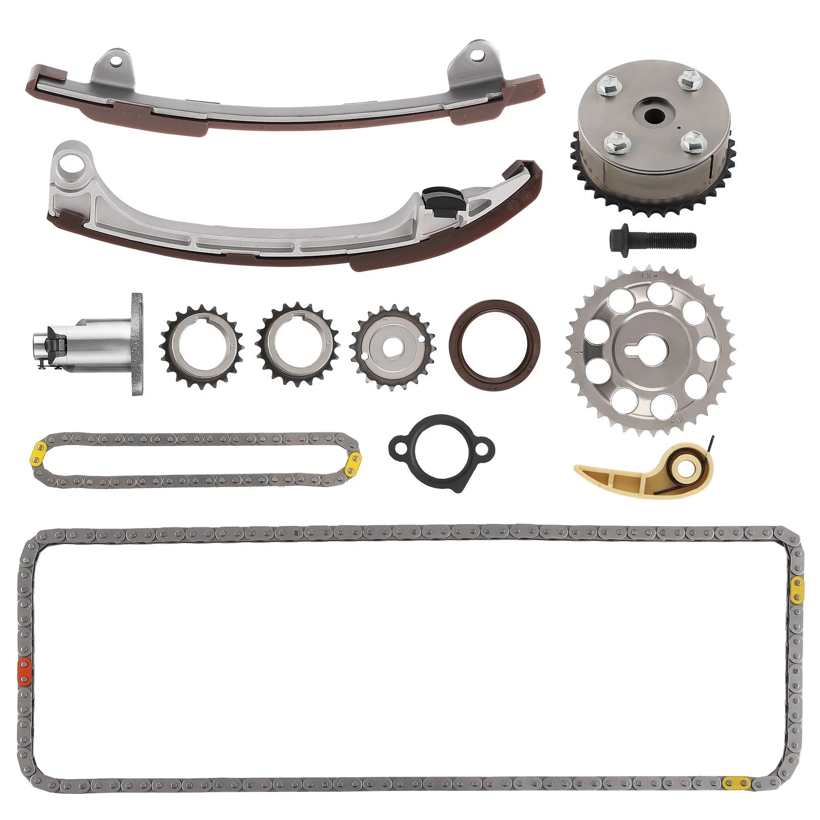Engine Timing Chain Kit for Toyota RAV4, Corolla XR 2.0L, 2.4L, Pontiac Vibe (2001–2012)