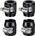Set of 5 Hex Hose Finisher Clamp for AN 4/6/8/10/12 Fittings