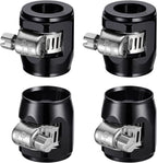 Set of 5 Hex Hose Finisher Clamp for AN 4/6/8/10/12 Fittings