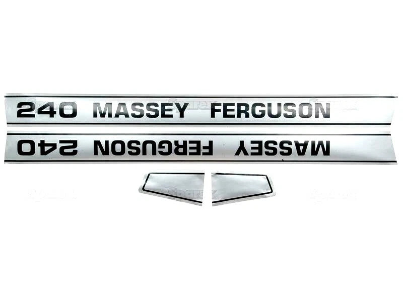 Bonnet Decal Set for Massey Ferguson 240
