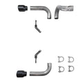 Dual Exhaust Kit for Jeep Wrangler (2018–2025) 2.5" Black Tip