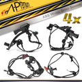 Set of 4 ABS Wheel Speed Sensors for Ford Fusion Lincoln Zephyr (2006–2012)