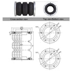 185mm Air Suspension Shock Absorber