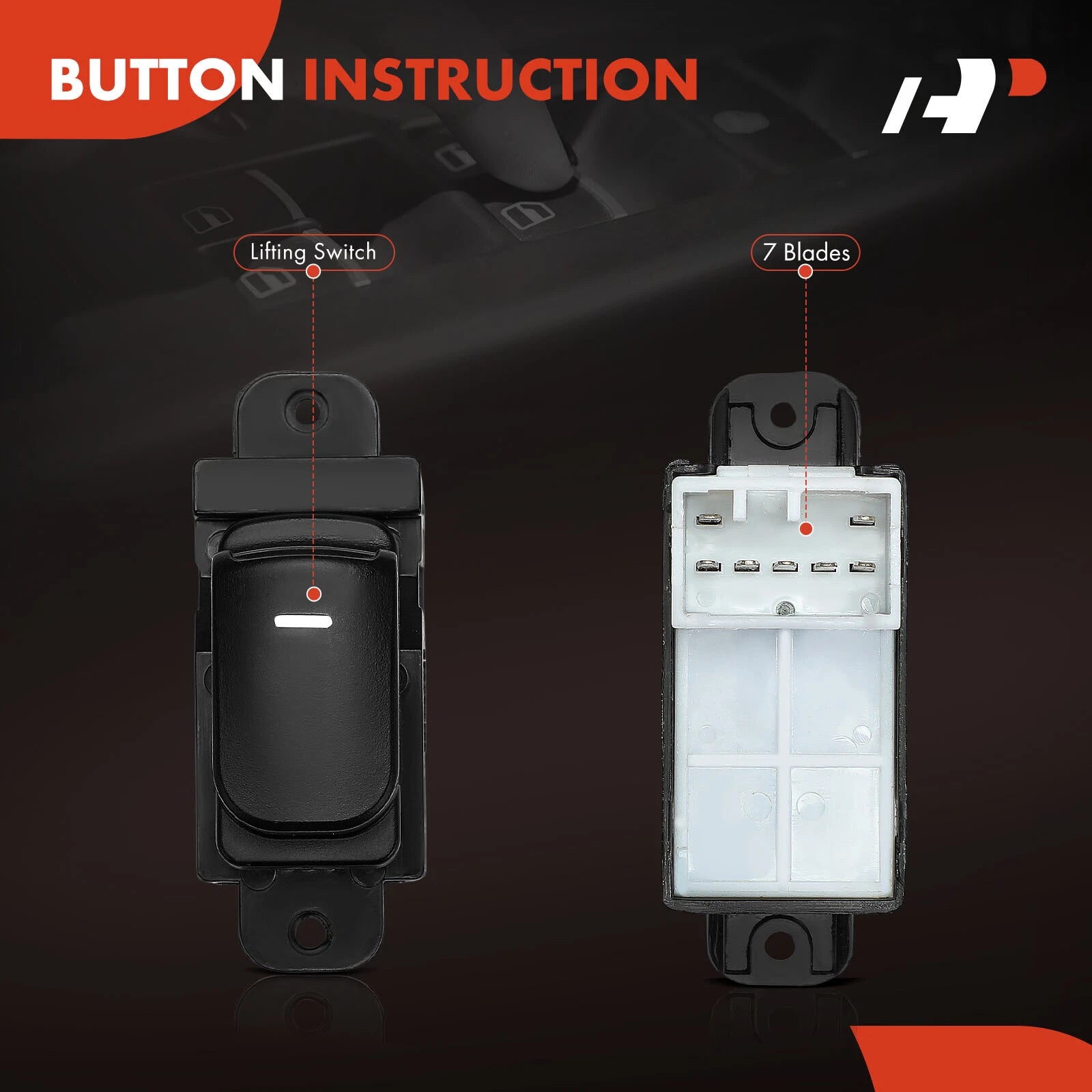 Power Window Switch for Kia Forte (2010-2012)