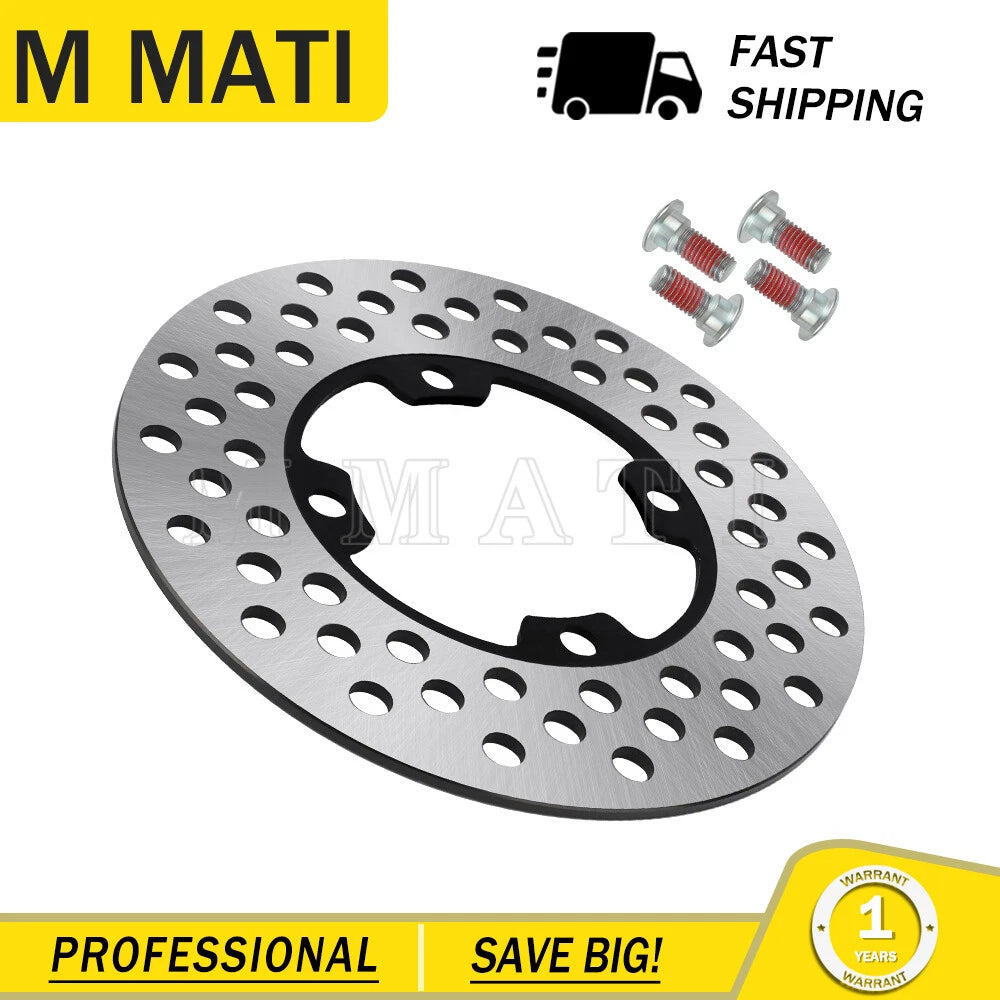 Front Brake Disc Rotor w/ Bolts for Yamaha Wolverine Grizzly (2016–2023)