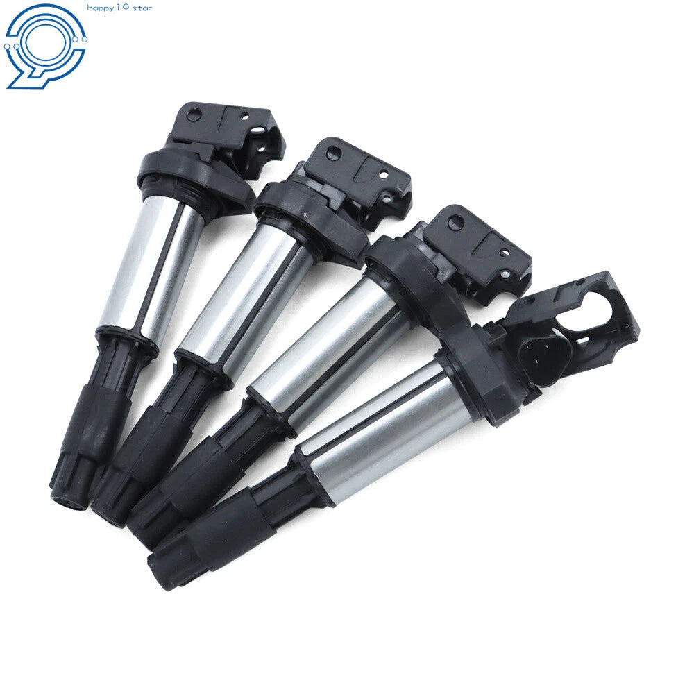 Set of 4 Ignition Coils for BMW 323i (2001–2014)