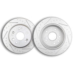 Drilled Slotted Disc Brake Rotors Kit for Honda CR-V (2002–2004)