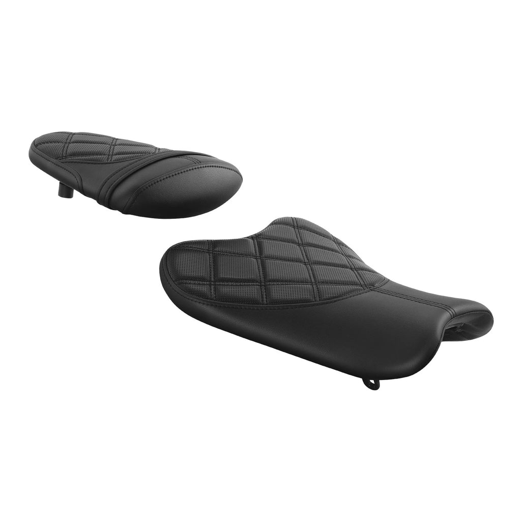 Black Rider & Passenger Seats for Suzuki GSXR1000 (2005–2006)