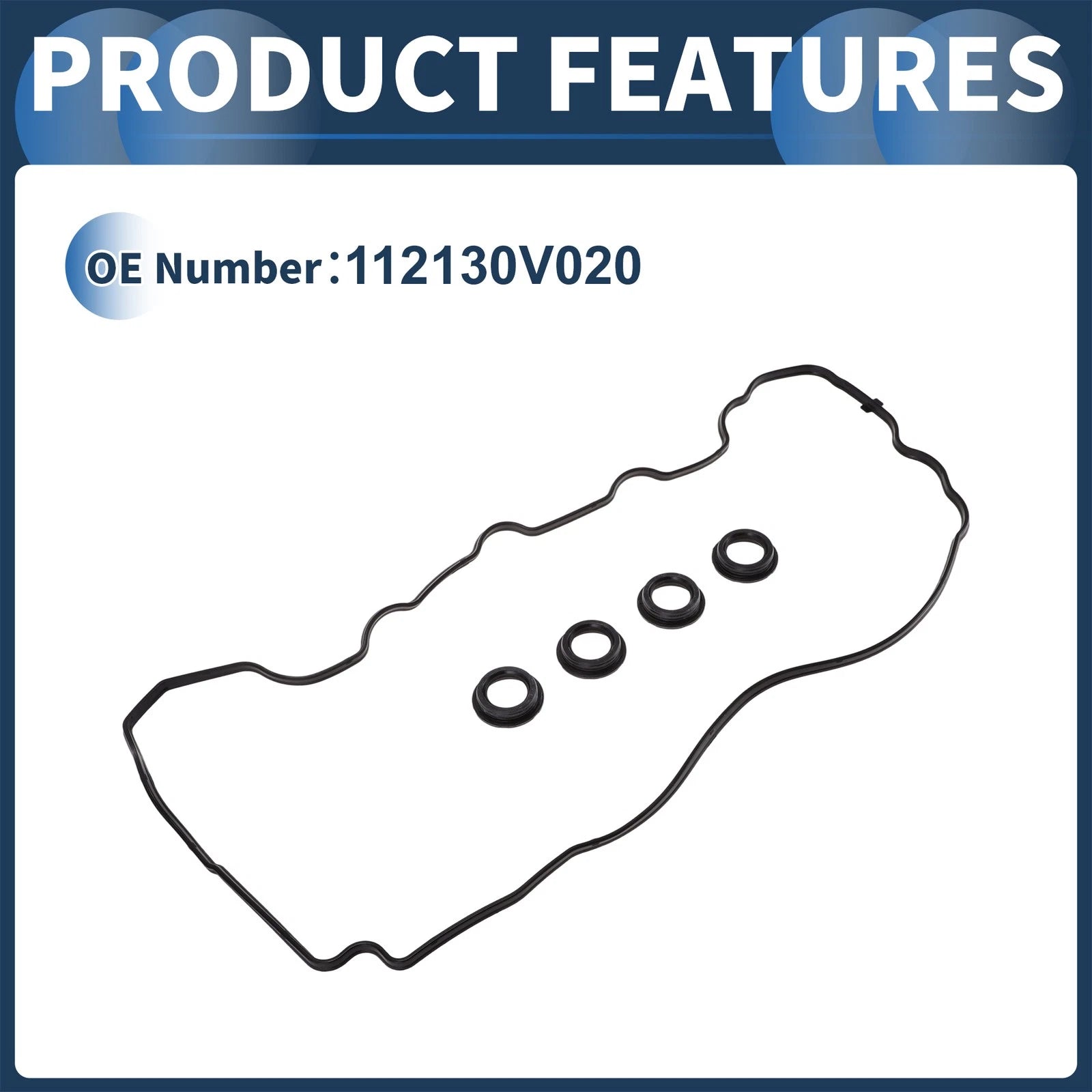 Valve Cover Gasket Set for Lexus ES (2015–2018) 112130V020