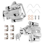 2pc Rear Brake Calipers w/ Bracket for Acura TSX (2008–2012) Honda Accord 2.4L