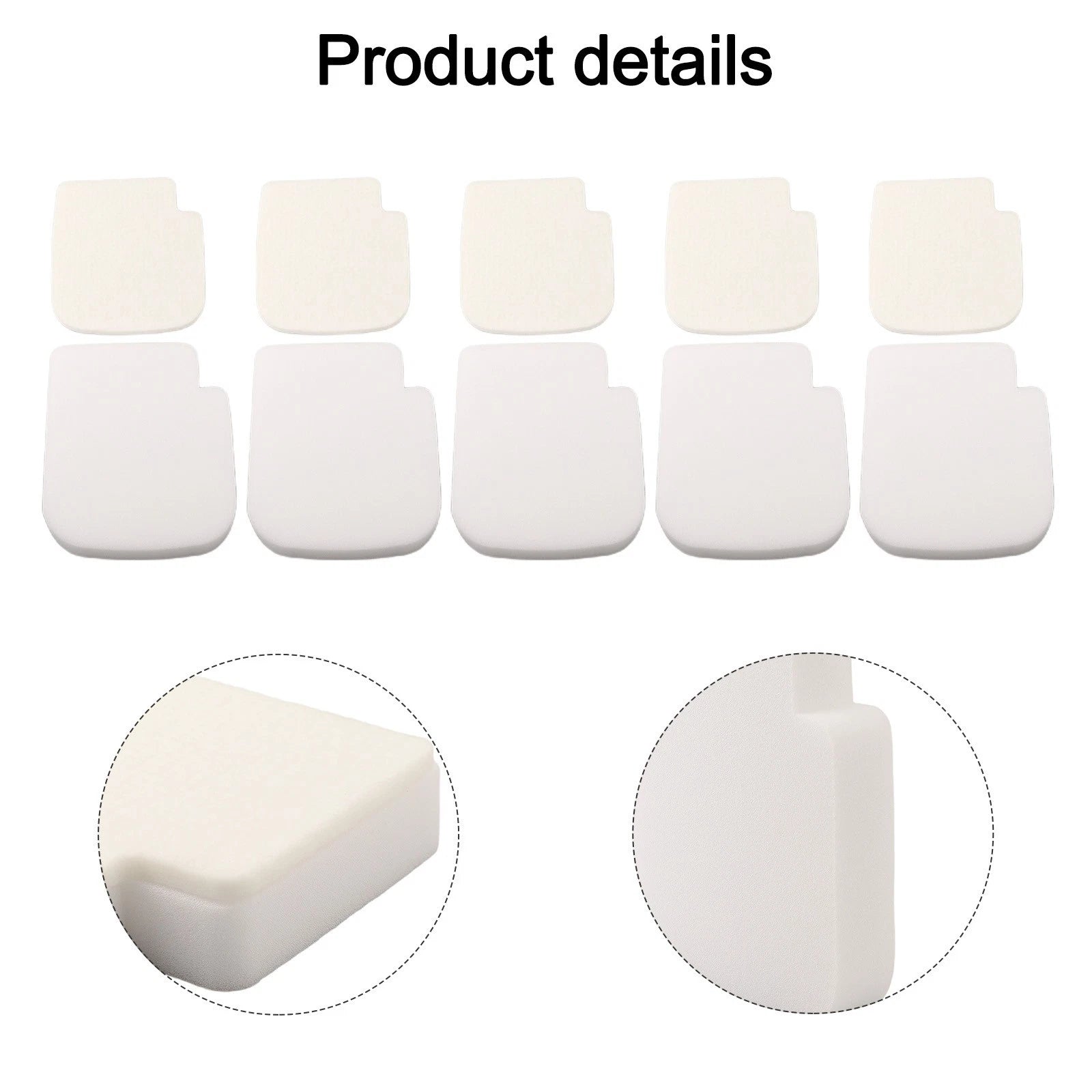 10X Foam Filters for Shark Stratos Vacuum (AZ3000UKT)
