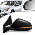 Power Adjustment Heated Driver Side Door Mirror Left for Hyundai Sonata (2015–2017) HY1320228