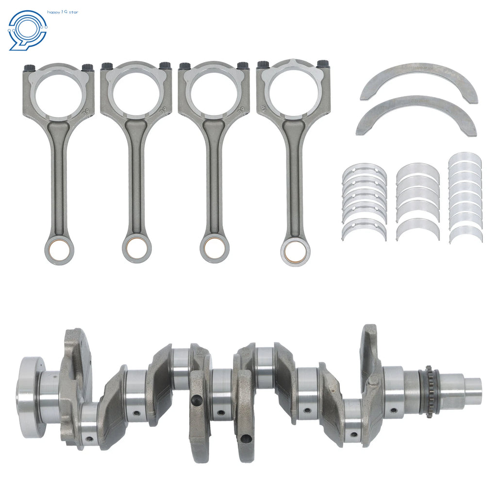 Crankshaft & Rods & Bearings Set for Hyundai Elantra, KIA Forte (G4NB)