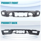 Black Steel Front Bumper Face Bar for Ford F-150 (2024–2025)