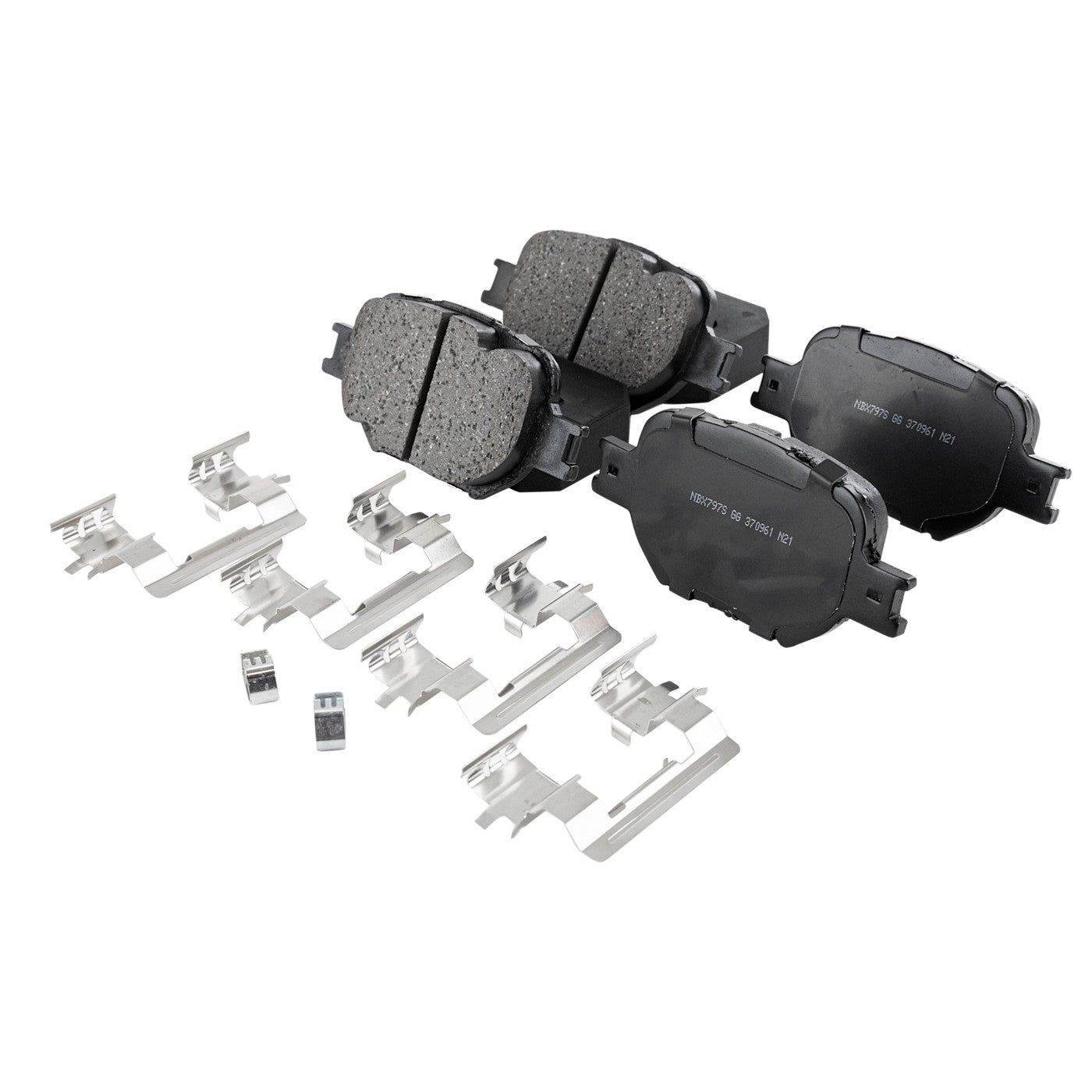 Set of 4 Ceramic Brake Pads for Toyota Celica (2000–2005)