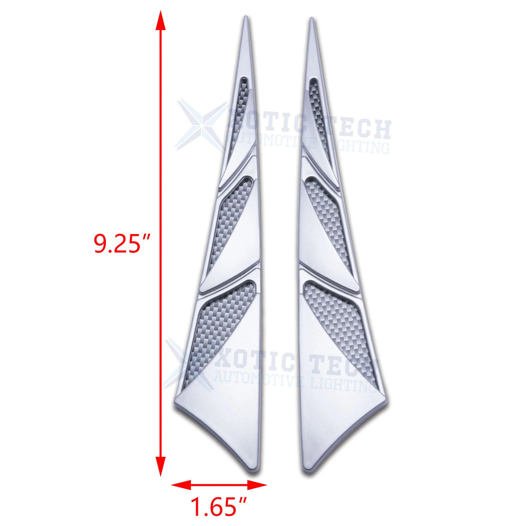 Body Door Side Air Flow Sticker for Jeep Wrangler (1997-2006)