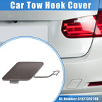 Tow Hook Eye Hole Cover Cap for BMW 3 F30 (2012–2015) Brown