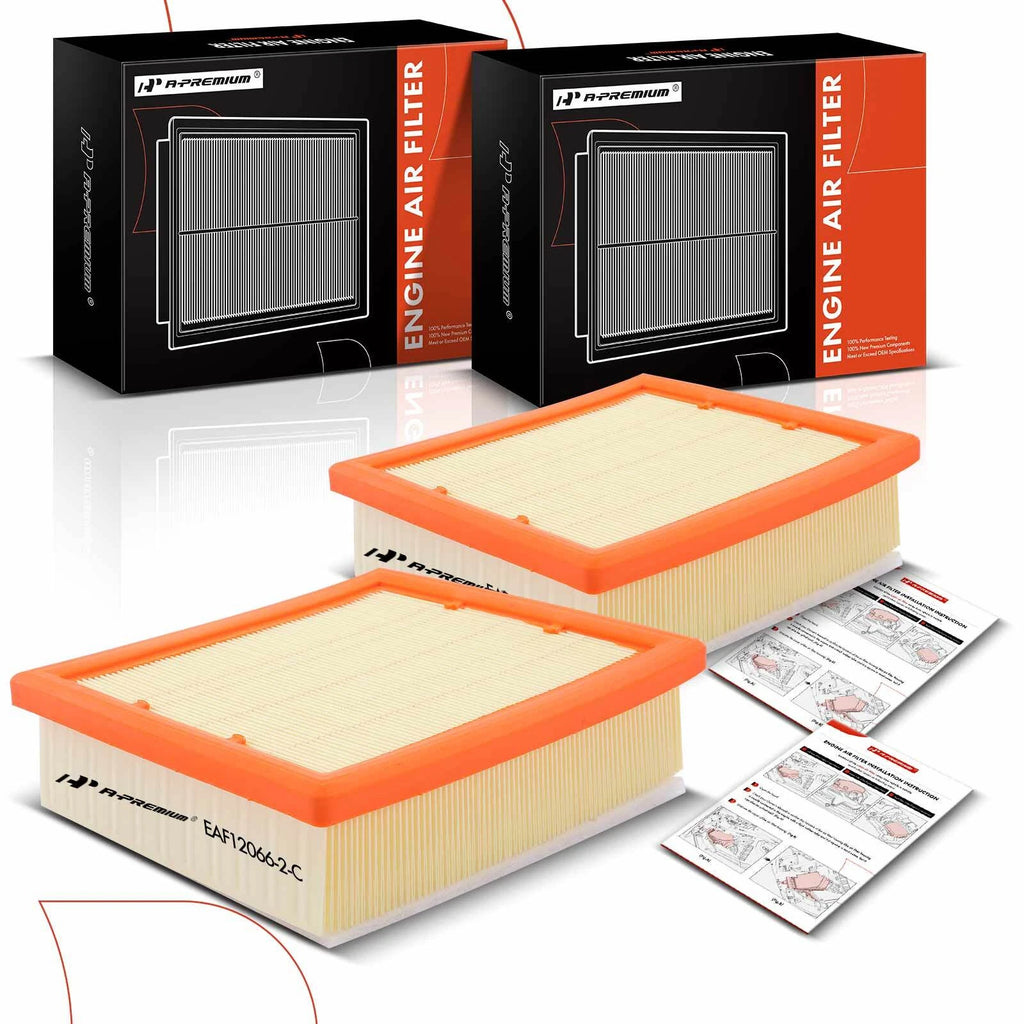 2X Engine Air Filter for Jeep Compass (2017–2021) Renegade (2015–2021)