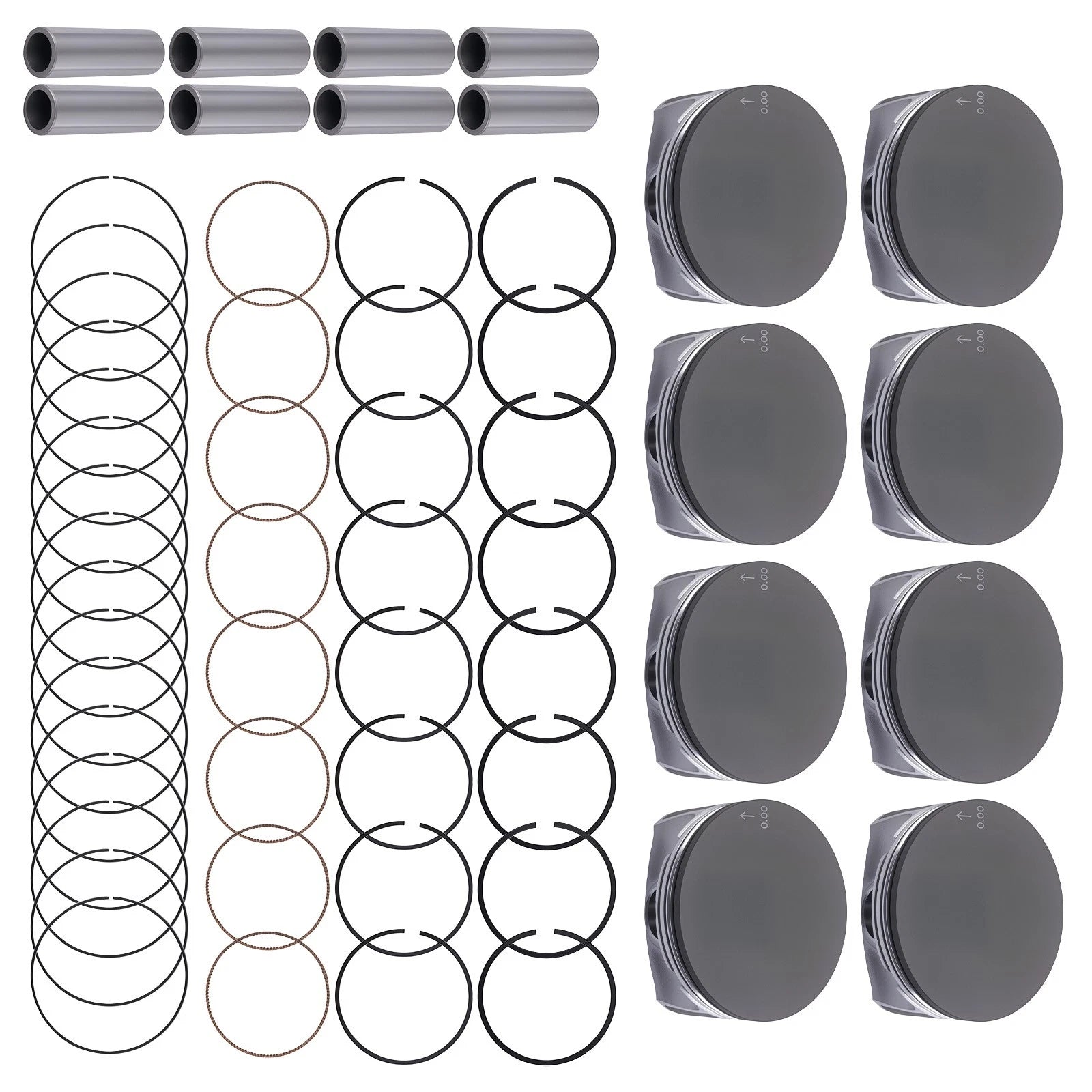 Pistons & Rings Set for Dodge Charger Challenger 5.7L V8 (2009–2016) 68046210AA