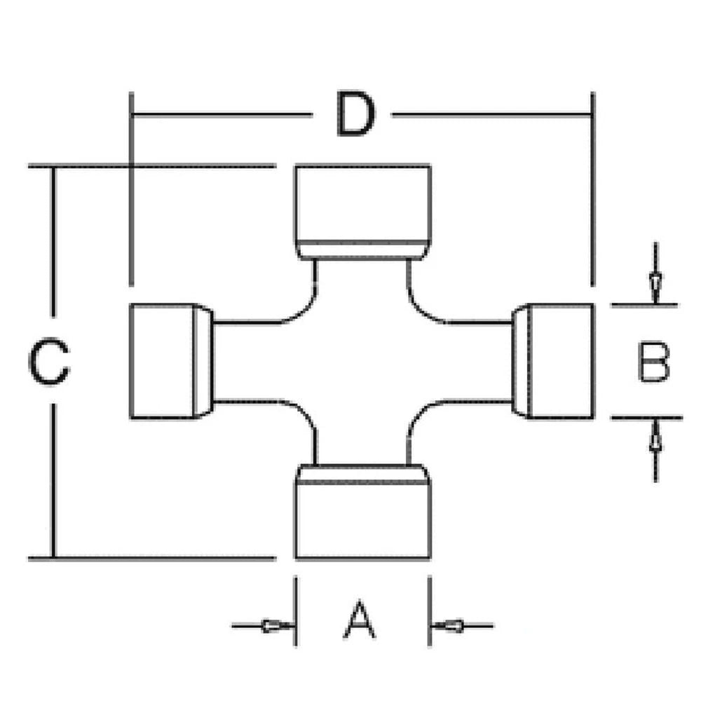 Cross & Bearing Kit for A-201 (Extended Lube)