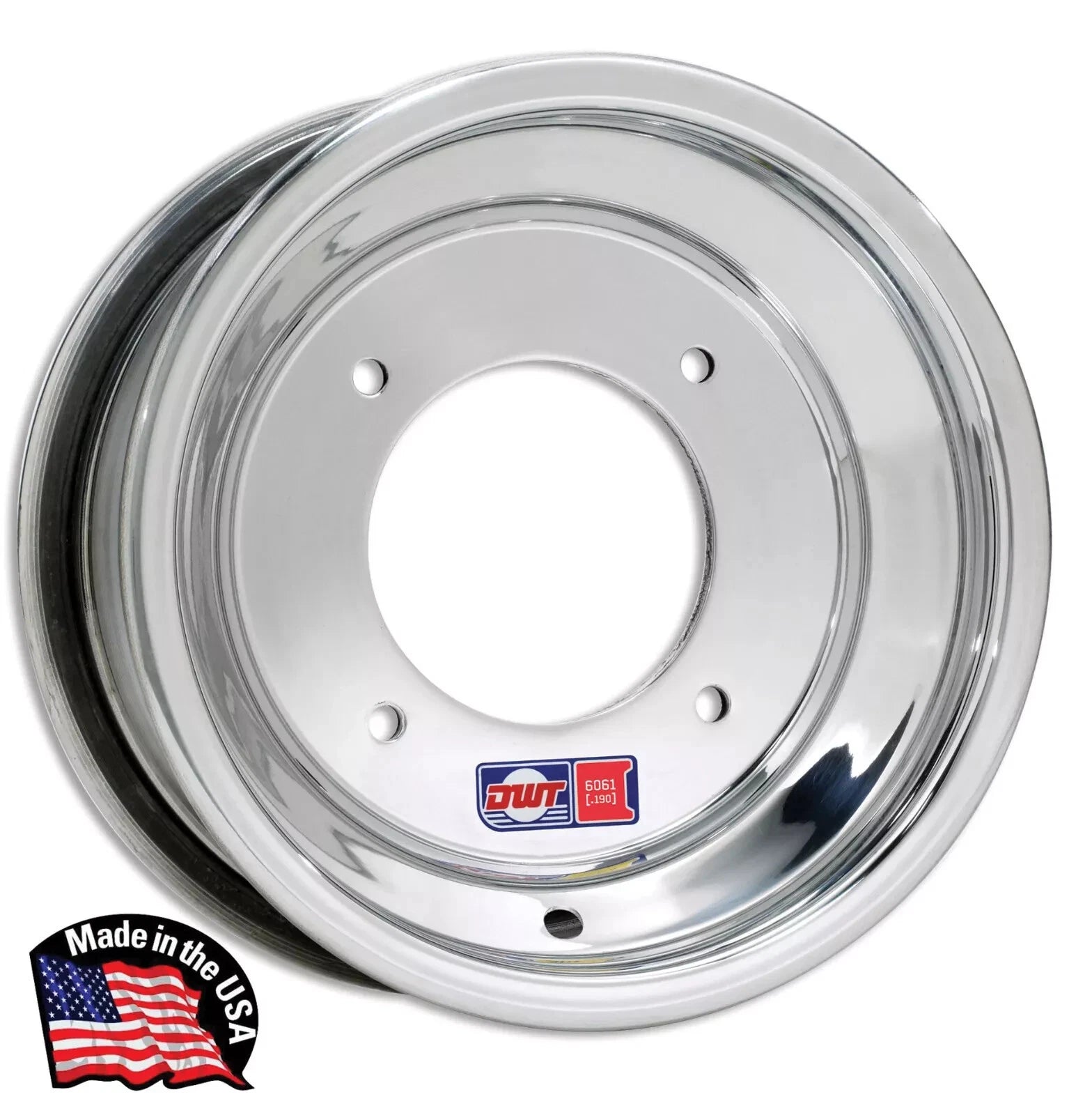 Set of 2 DWT Red Label Rims 11x6 Front & 9x9 Rear for Honda ATC 250R 350X 200X