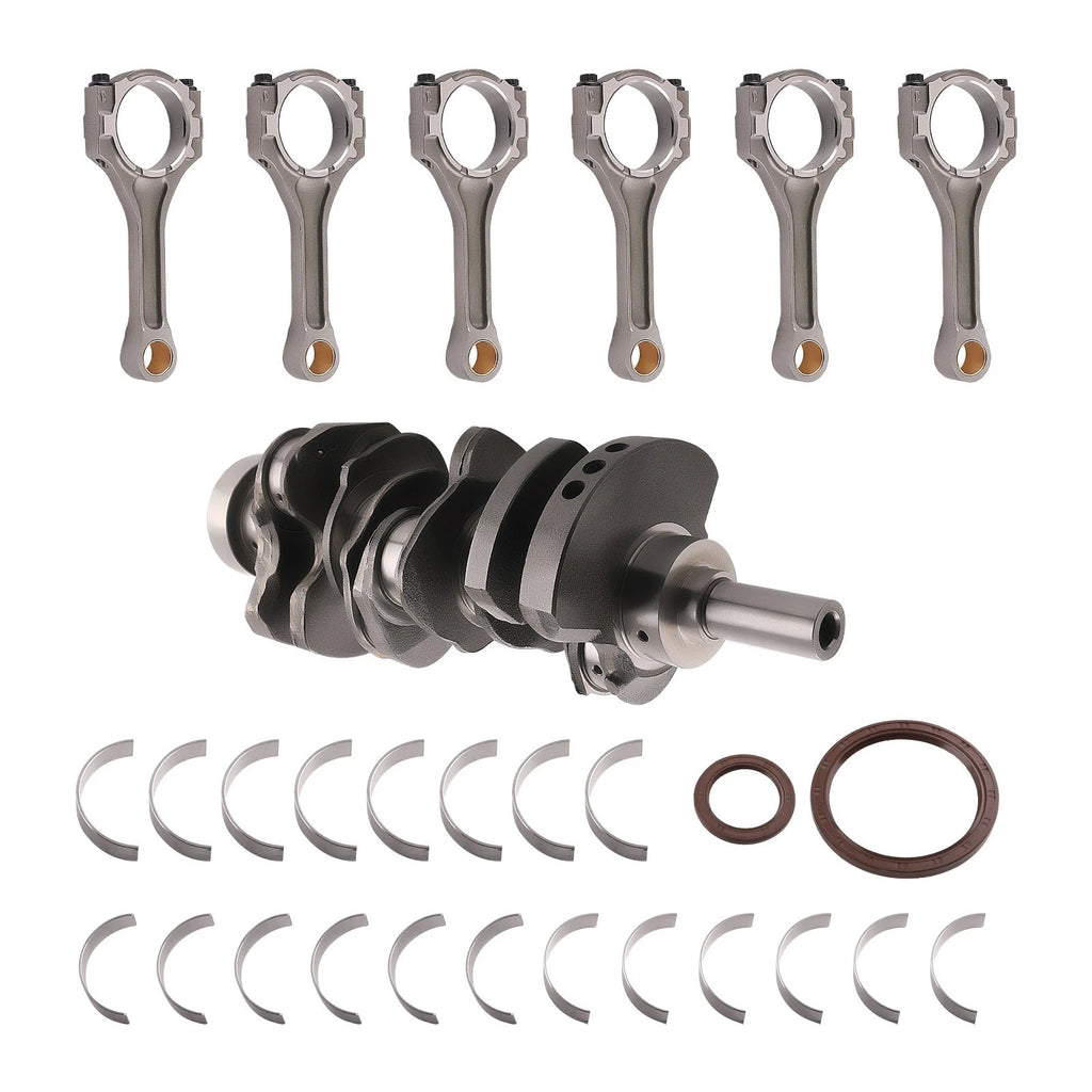 Engine Crankshaft & Rods & Bearings Kit for Hyundai Santa Fe, Kia Sorento (2001–2012)