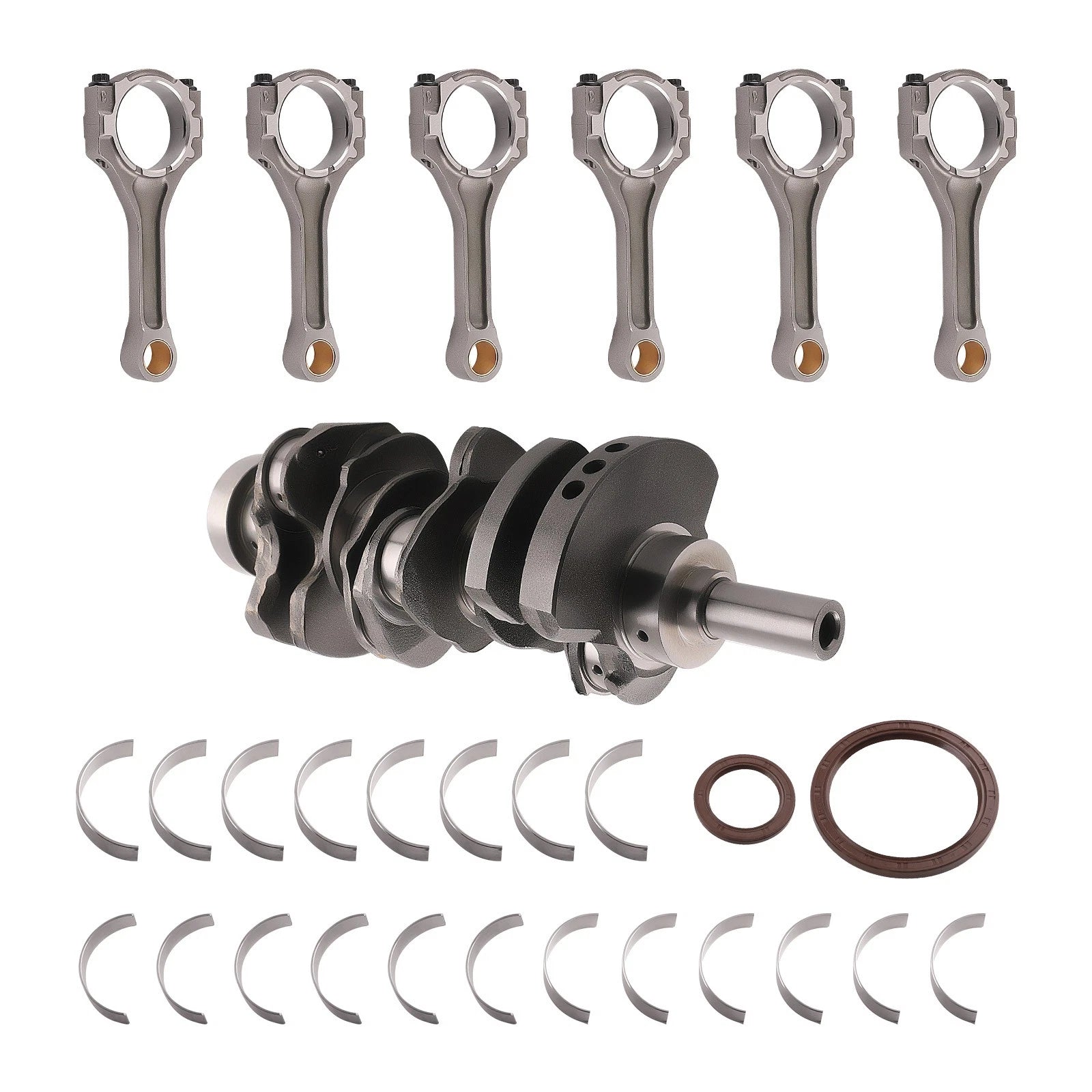 Engine Crankshaft & Rods & Bearings Kit for Hyundai Santa Fe, Kia Sorento (2001–2012)