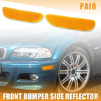 Pair Front Bumper Reflector Side Marker for BMW 325Ci 330Ci 328Ci (2001–2006)