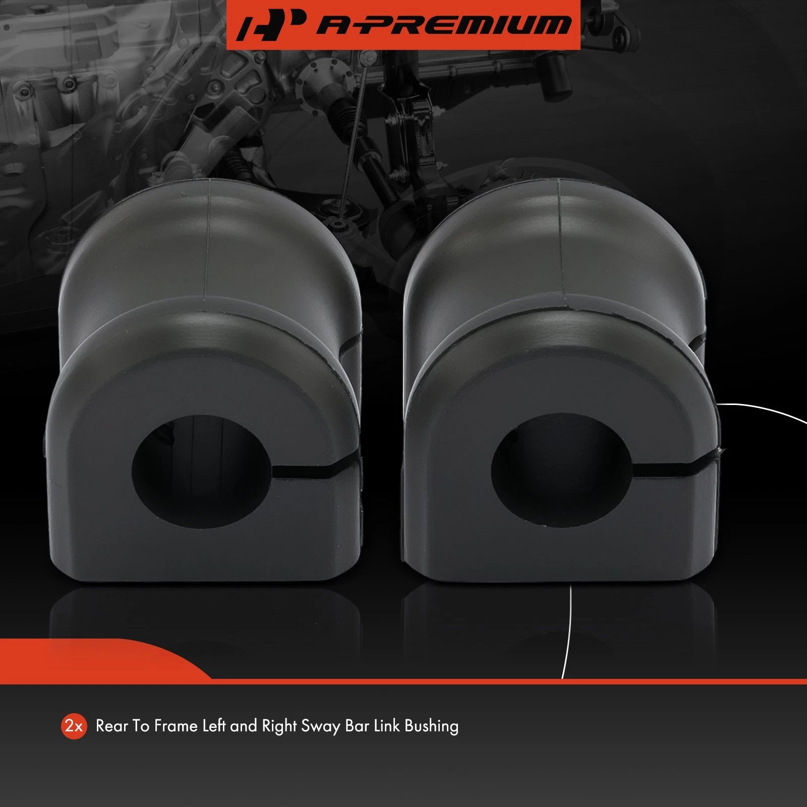 Rear Sway Bar Bushing for Toyota Corolla, Matrix (2003–2010) Pontiac