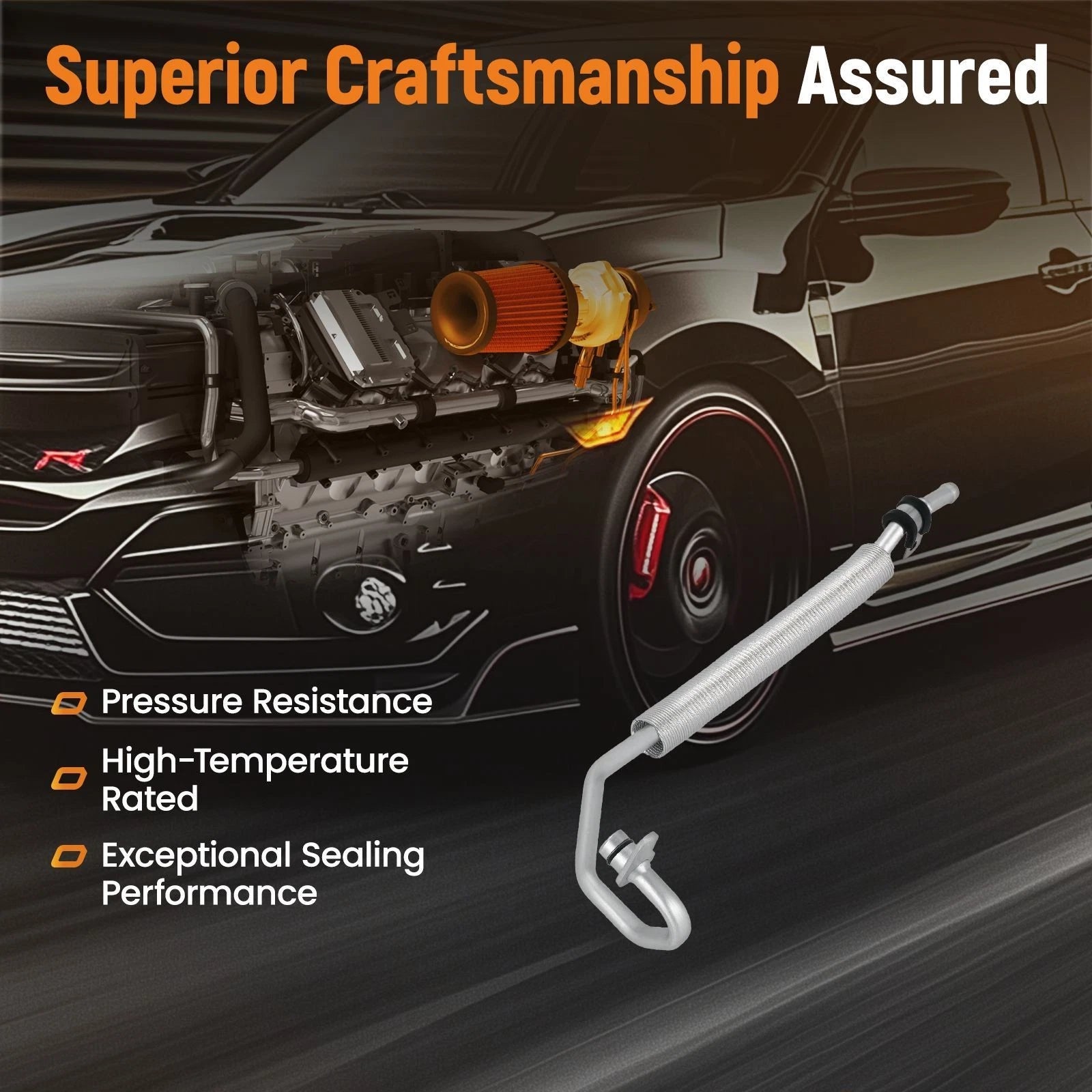 Turbocharger Coolant Water Pipe for BMW F23 M240i 340i 440i xDrive (2015–2021)