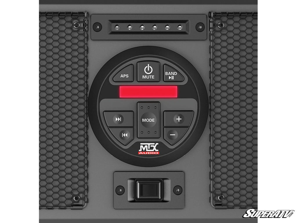 4-Speaker Sound System for Pioneer MTX (Extendable Style Clamp)
