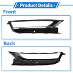 1 Pc Fog Light Grill for Volkswagen Passat (2012–2019) Black