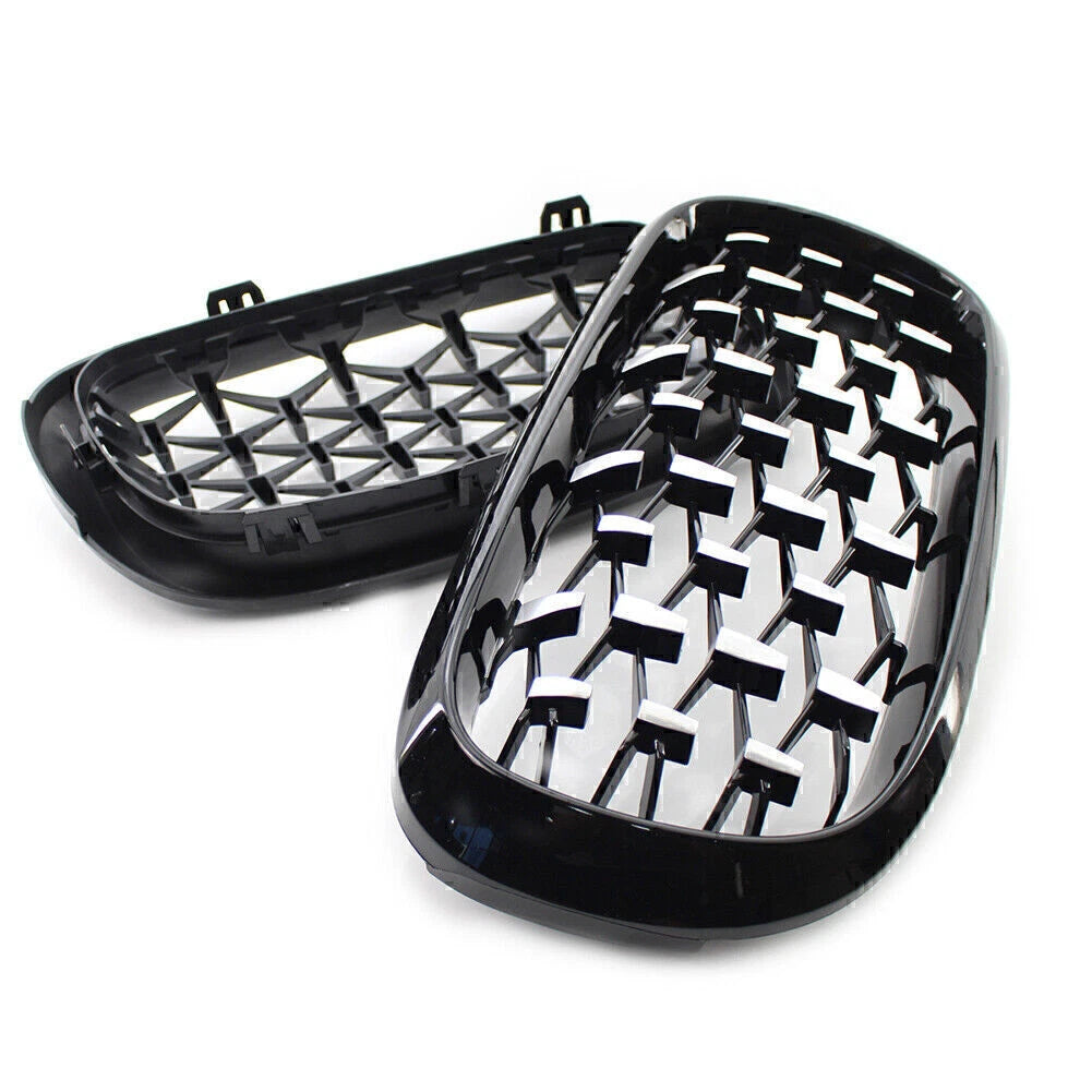 Pair Front Grille Chrome for BMW X5 F15 (2014–2016)