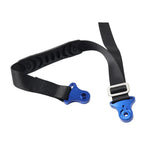 Blue Universal Adjustable Motorcycle Fork Rear Seat Rescue Strap Sling