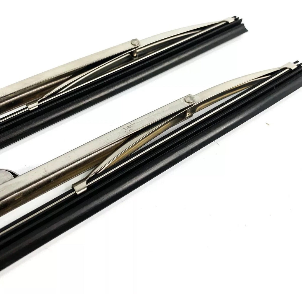 Wiper Blades Front Polished Stainless Steel Wrist Type for Pair (2011–2018)
