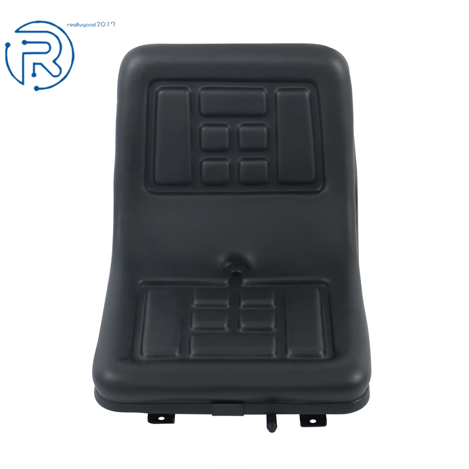 Universal High Back Mower Seat for Lawn Tractor (Durable Black)