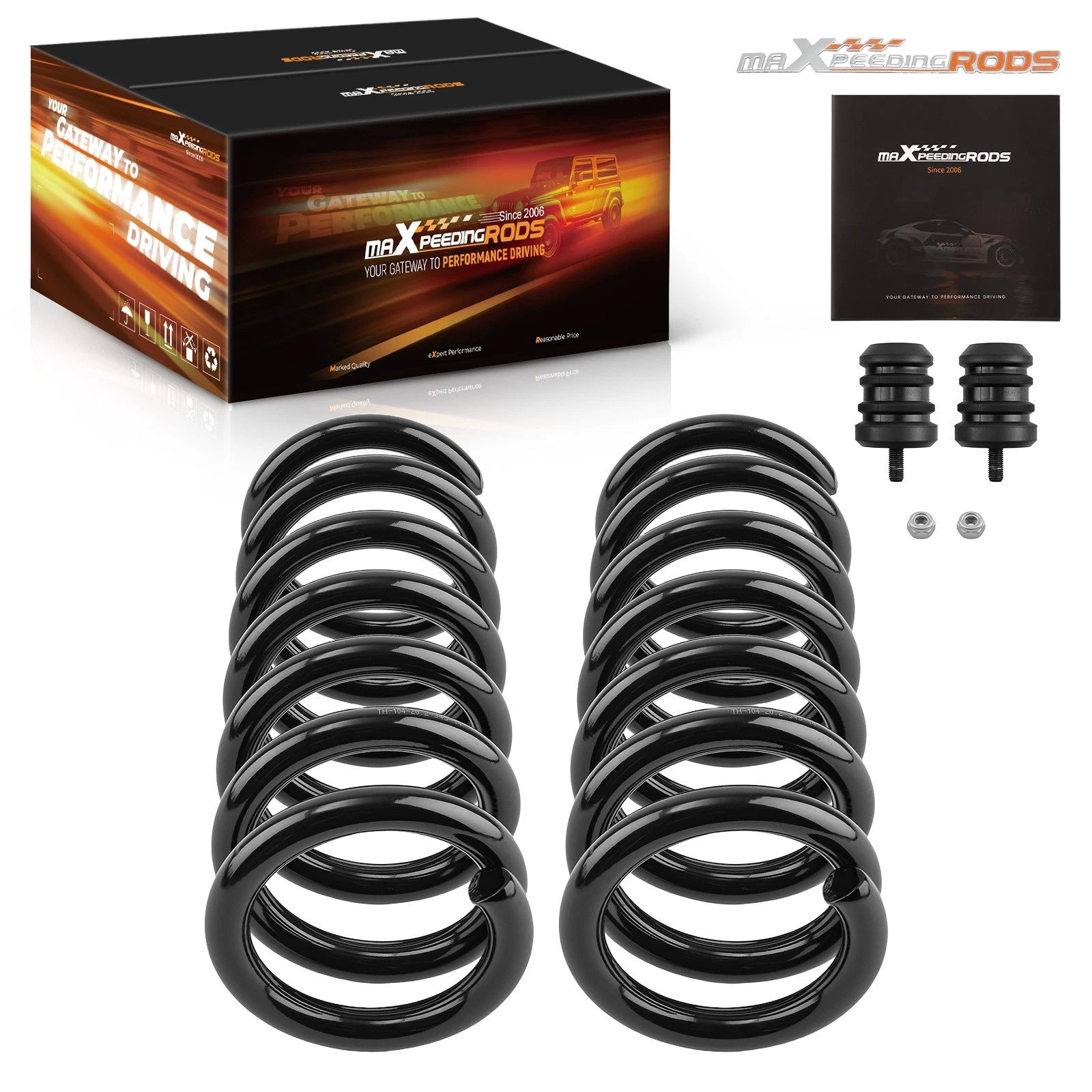 2" Coil Spring Drop Kit for Dodge RAM 1500 Classic 2WD V8 (2009–2022)