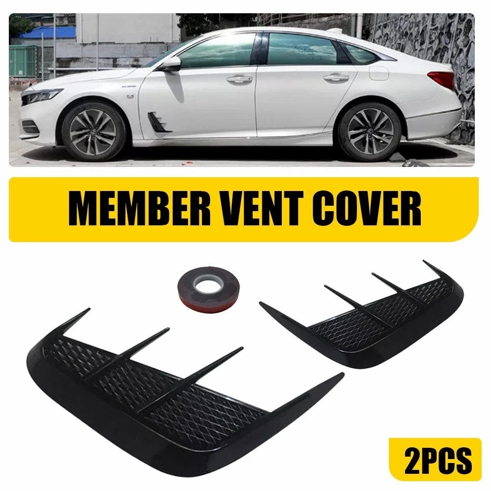 Rear Bumper Sport Side Wing Member Vent Cover Trim for EV