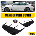 Rear Bumper Sport Side Wing Member Vent Cover Trim for EV