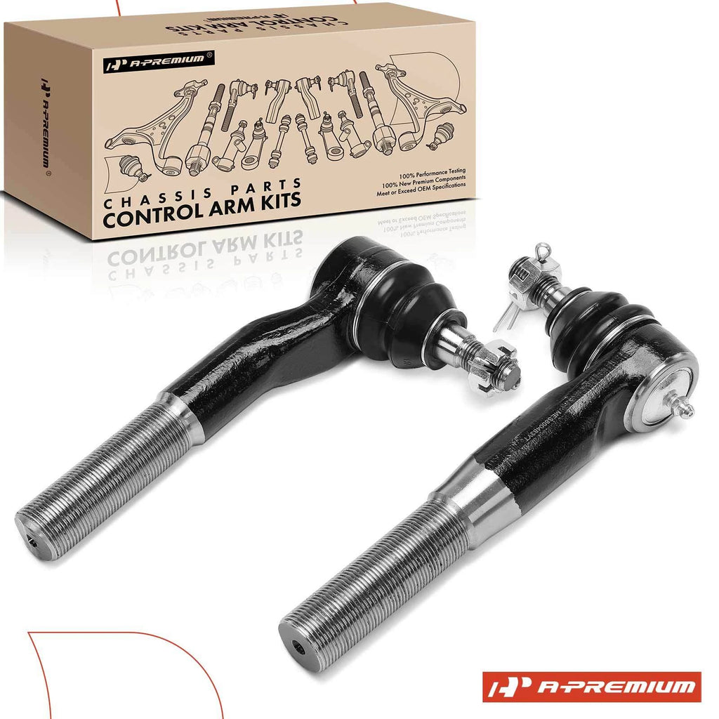 2X Steering Tie Rod End Front Outer for Ford F-250 F-350 (1999–2023)