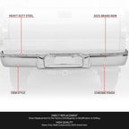Chrome Rear Bumper Face Bar for Ford F-150 Lincoln Mark LT (2004–2008)